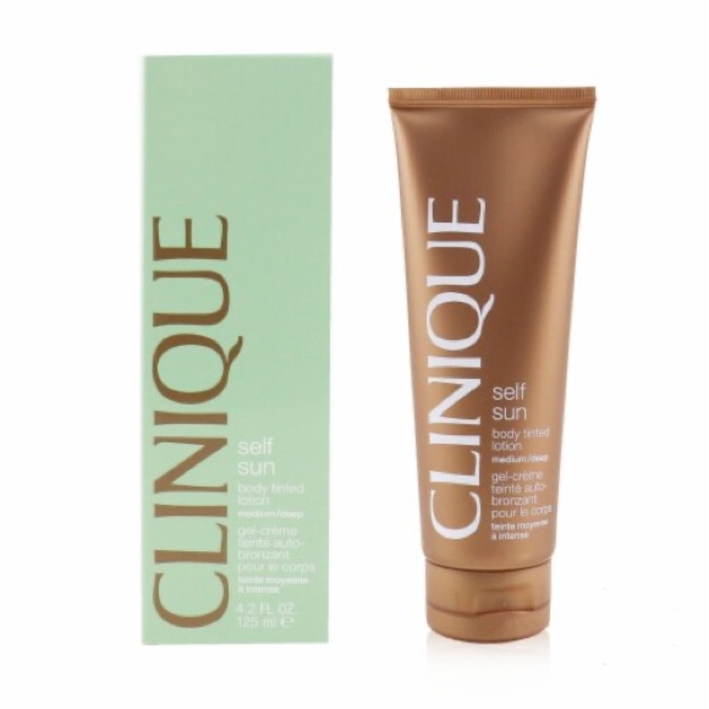 Clinique Self Sun Body Tinted Lotion - Mint and Bronze